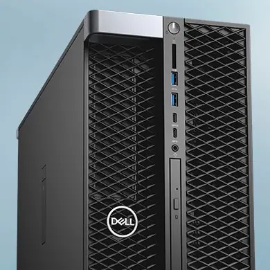 Used Dell Precision T5820 Workstation - Xeon W-2235, 16GB RAM